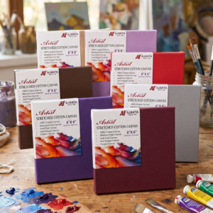AJANTA Colour Canvas 6 x 6 Inch | Premium Artist Painting Canvas